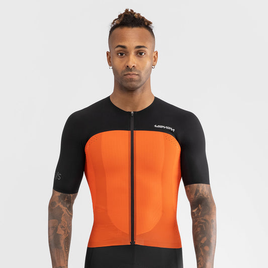 Ultra LAB//S Lightweight Jersey-Black/Orange — alternate view