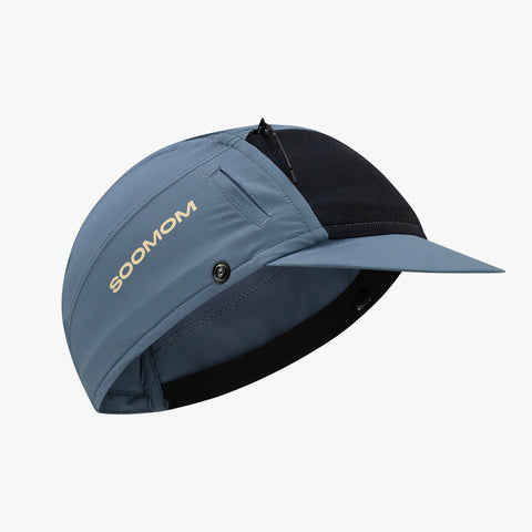 VeloShield Escape Cap - Steel Blue SOOMOM | Cycling Apparel