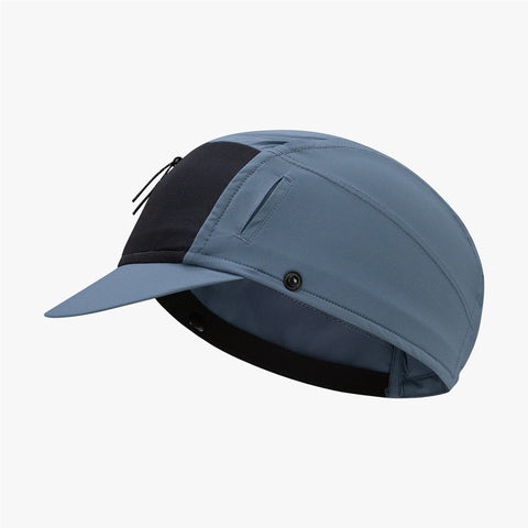 VeloShield Escape Cap - Steel Blue SOOMOM | Cycling Apparel