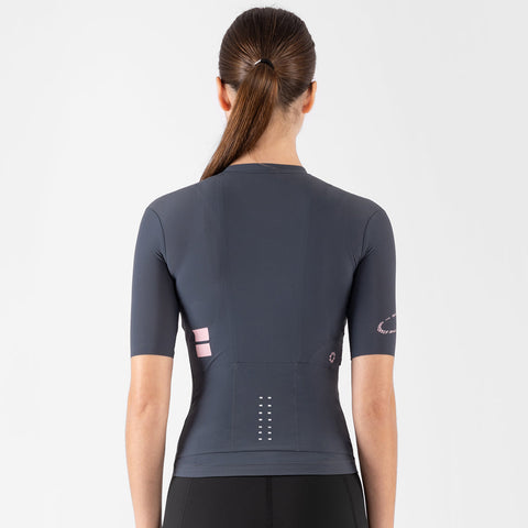 Women's All-Round Jersey - City Grey SOOMOM | Cycling Apparel