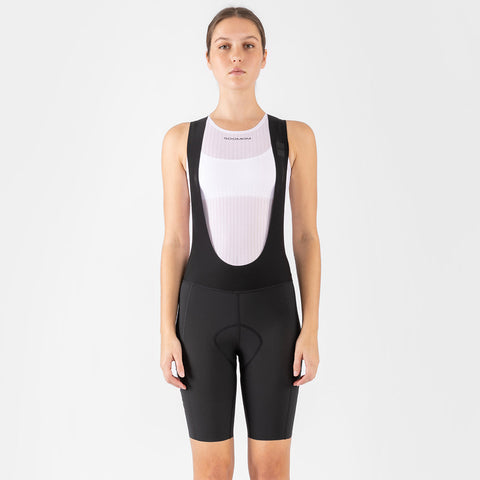 Women's All-Round Lightweight Bib Short - Black SOOMOM | Cycling Apparel