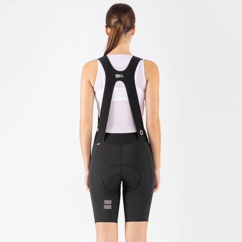Women's All-Round Lightweight Bib Short - Black SOOMOM | Cycling Apparel