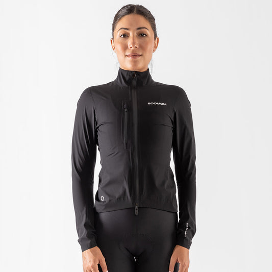 Women's All-Round Rain Jacket - Midnight — alternate view