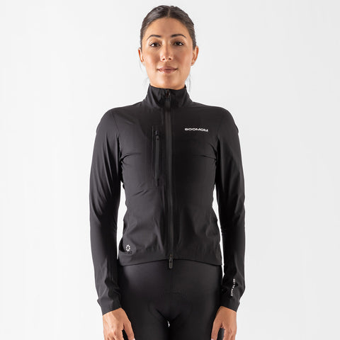 Women's All-Round Rain Jacket - Midnight SOOMOM | Cycling Apparel
