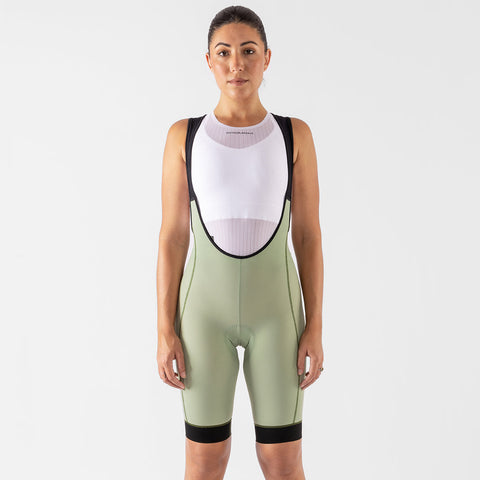 Women’s Base Bib Shorts - Fern SOOMOM | Cycling Apparel