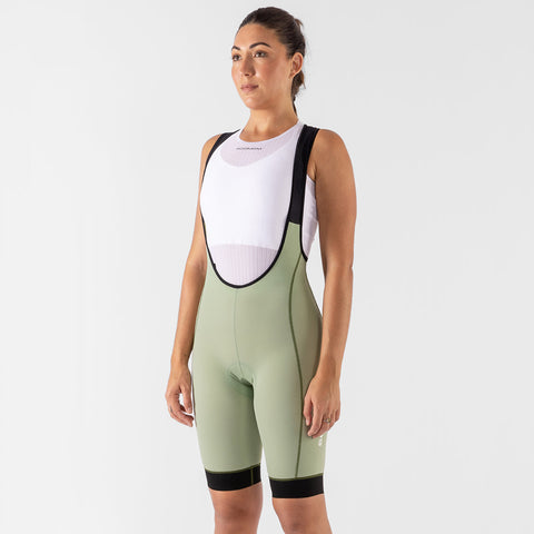 Women’s Base Bib Shorts - Fern SOOMOM | Cycling Apparel
