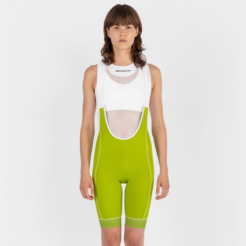 Women’s Base Bib Shorts - Citrus SOOMOM | Cycling Apparel