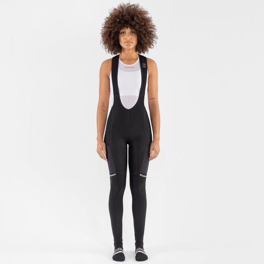 Women‘s Base Cargo Thermal Bib Tights - Black — alternate view