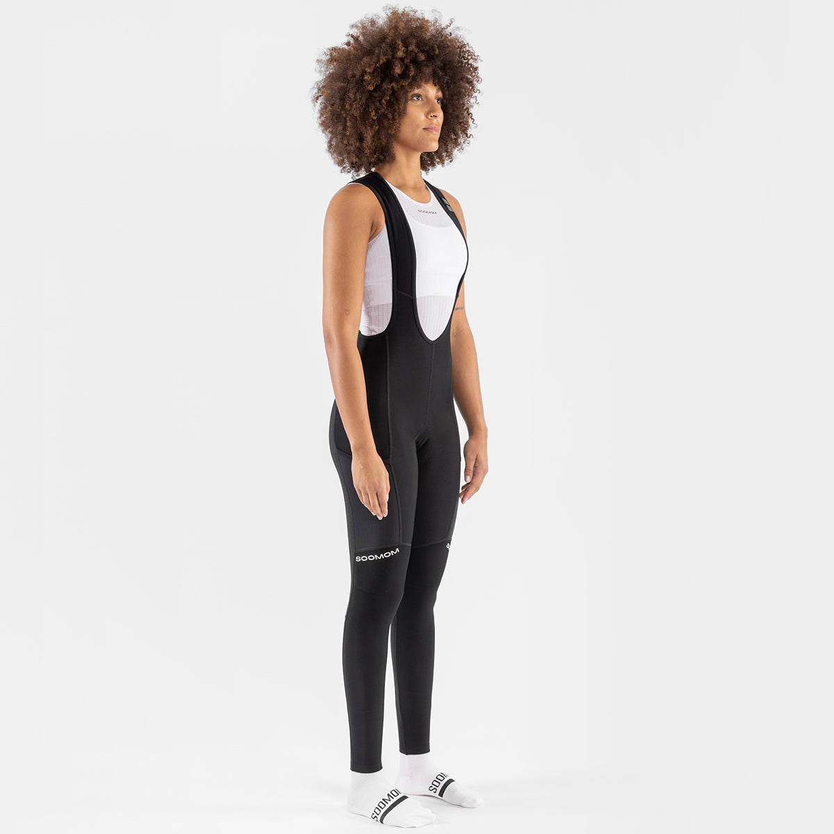 Women‘s Base Cargo Thermal Bib Tights - Black