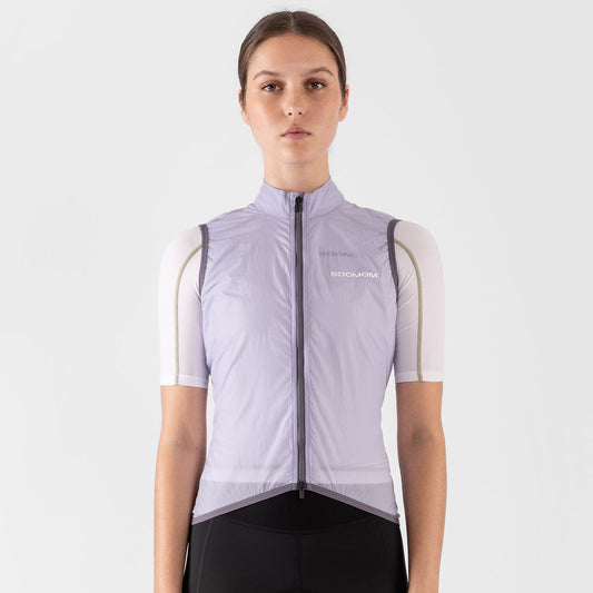 Women's Base Wind Gilet - Lavender — alternate view