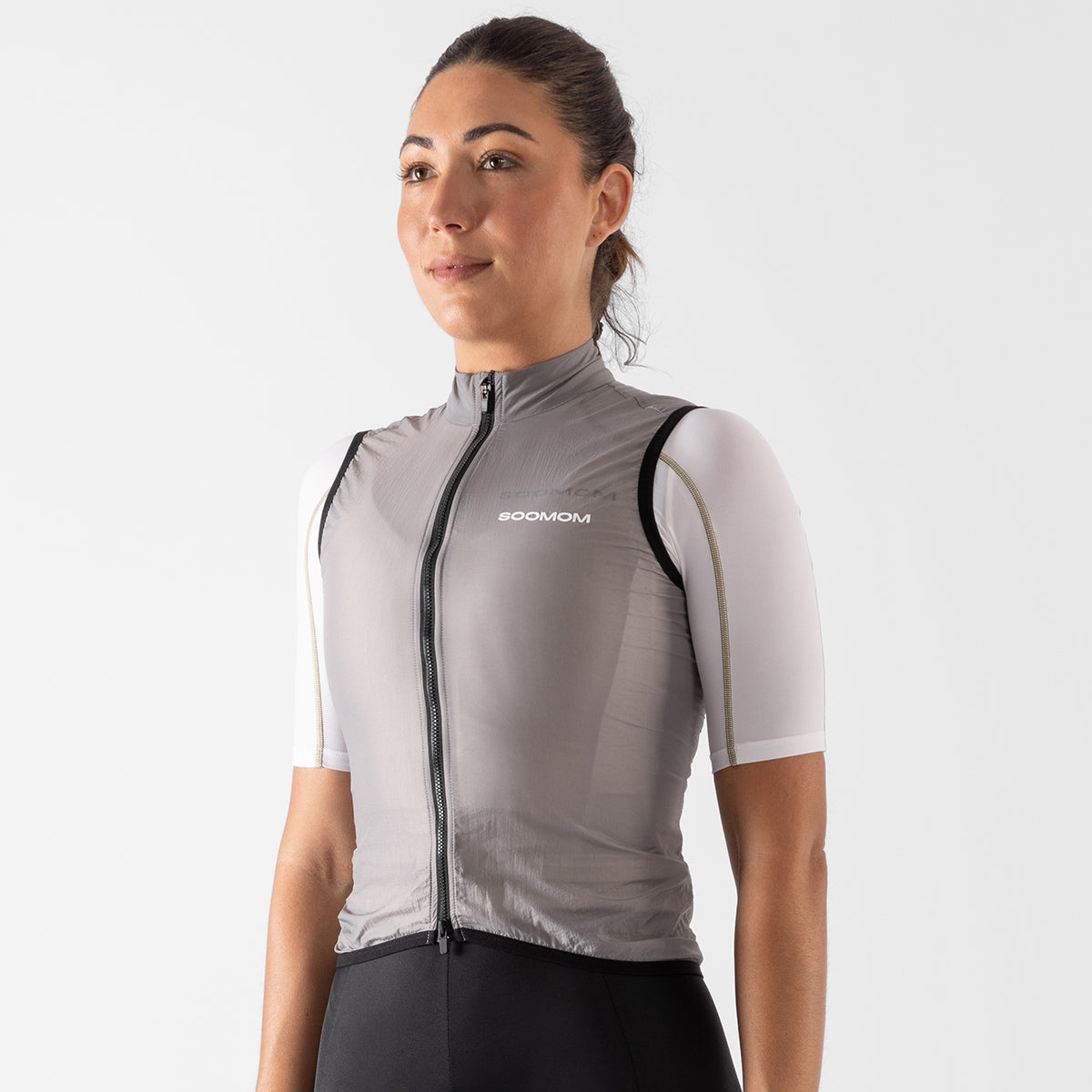 Women's Base Wind Gilet - Steel