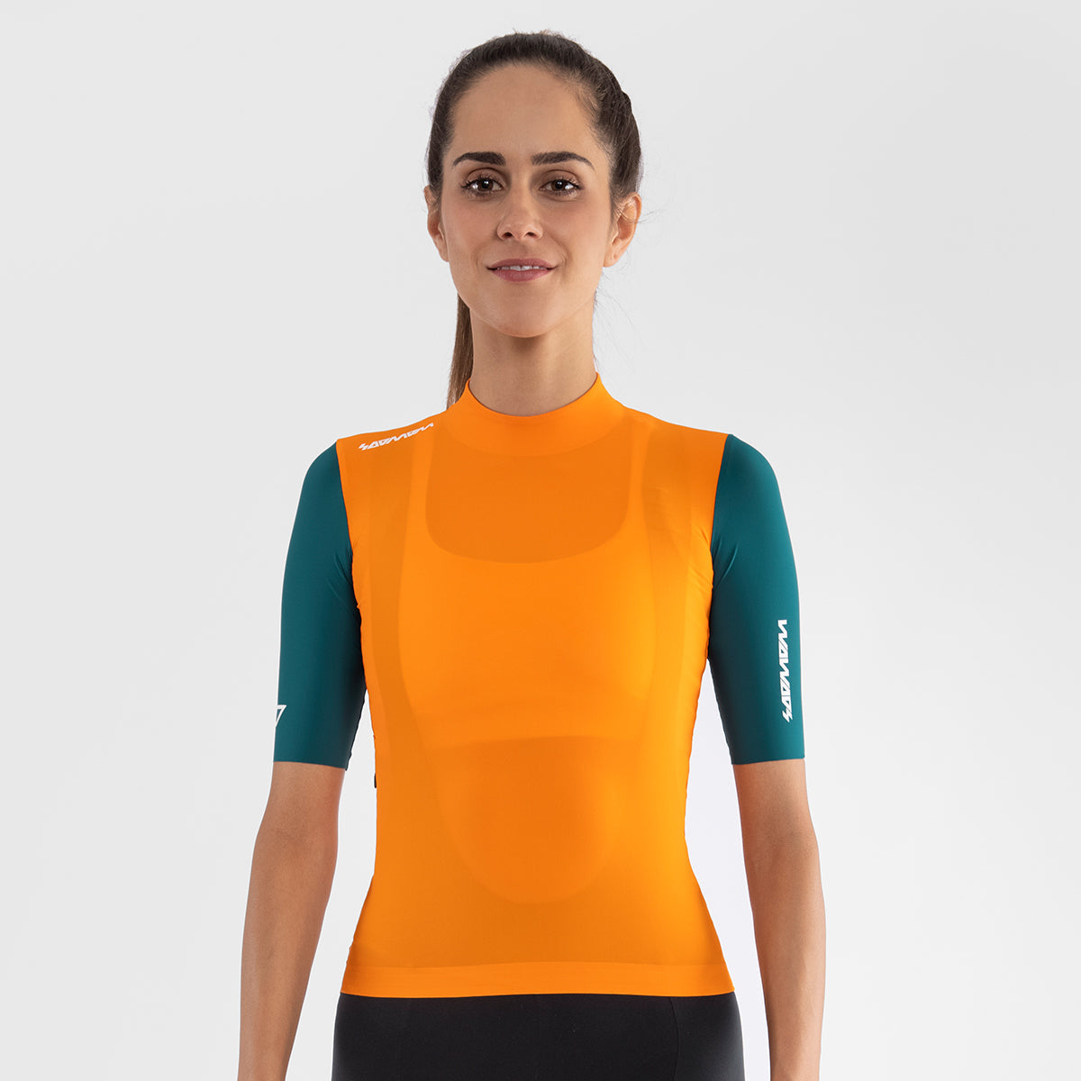 Women's Race LAB//S Aero Jersey - Sunset Orange