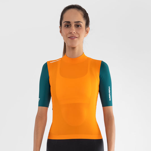 Women's Race LAB//S Aero Jersey - Sunset Orange — alternate view