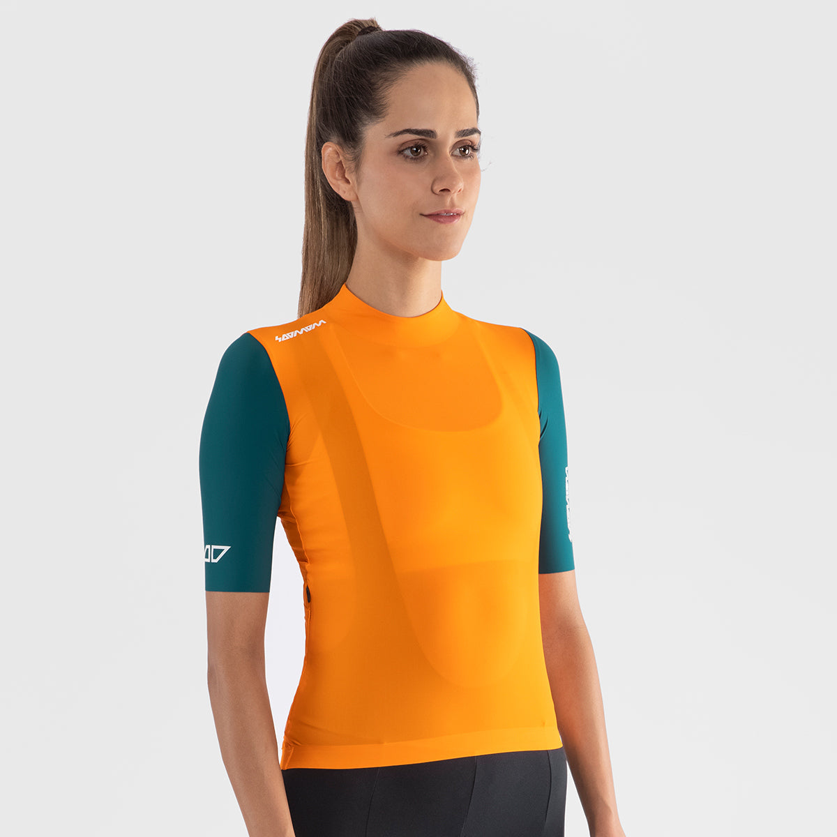 Women's Race LAB//S Aero Jersey - Sunset Orange