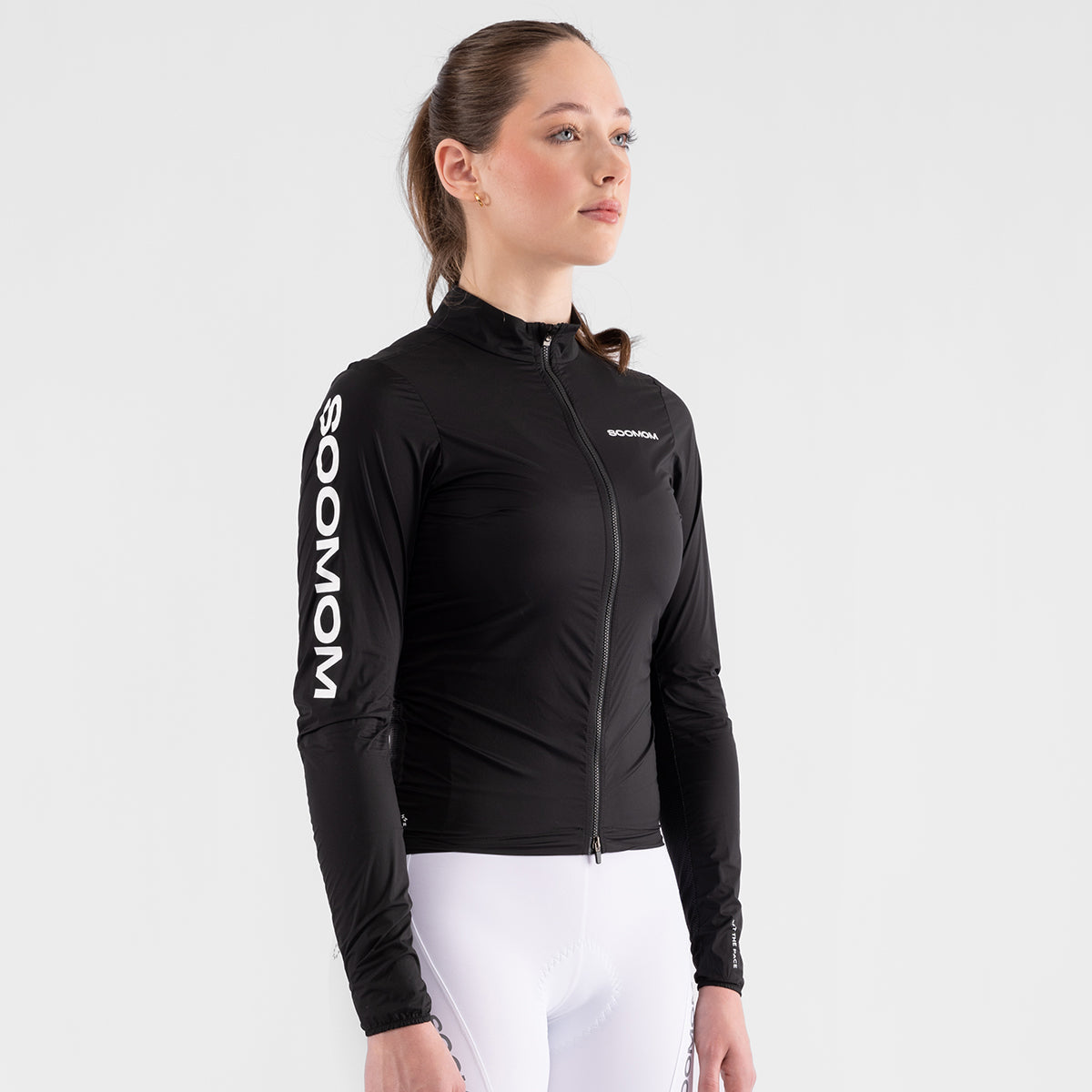 Women's Race Lightweight Windproof Jacket - Black