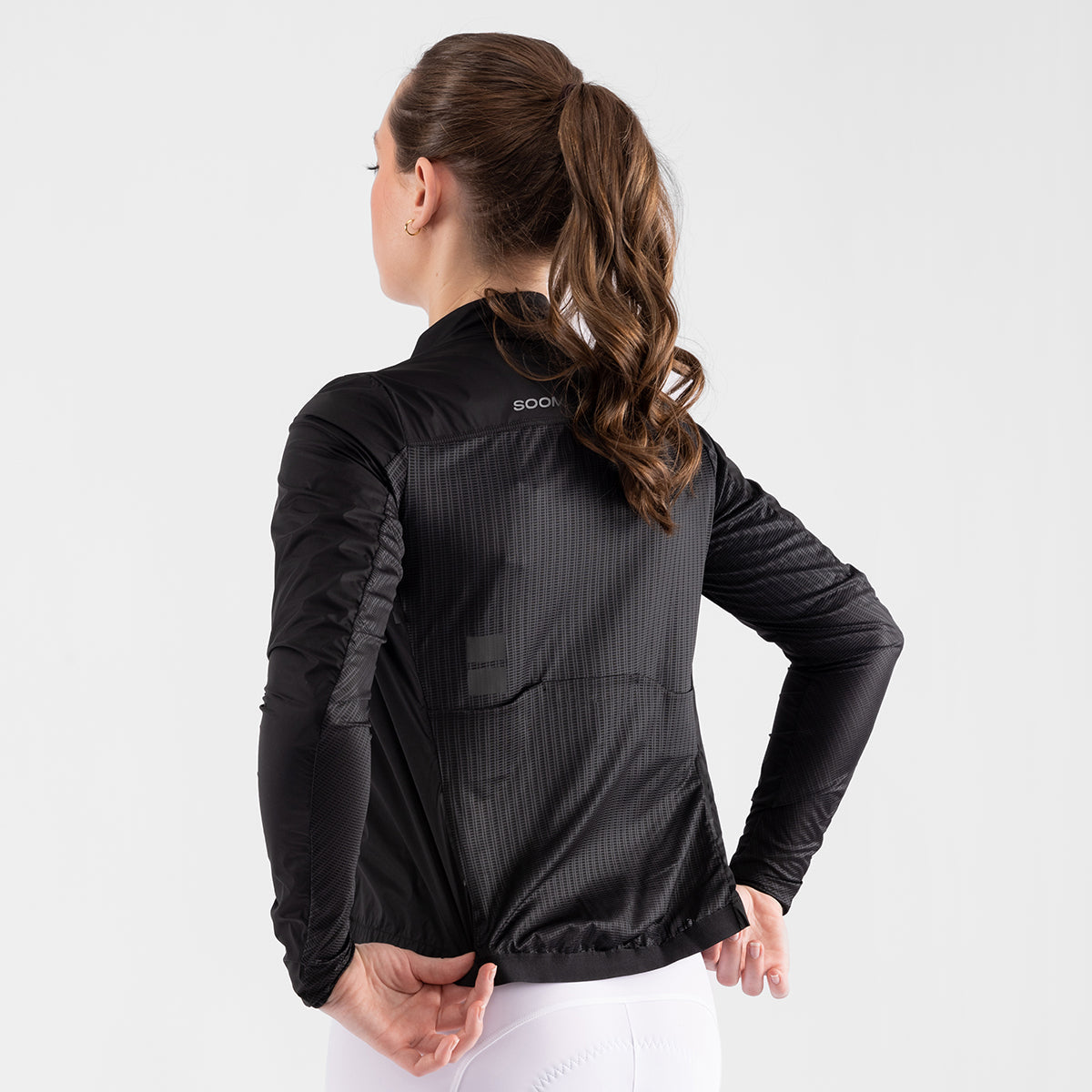 Women's Race Lightweight Windproof Jacket - Black