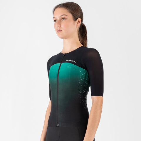 Women's Ultra Lightweight Jersey - Aurora SOOMOM | Cycling Apparel