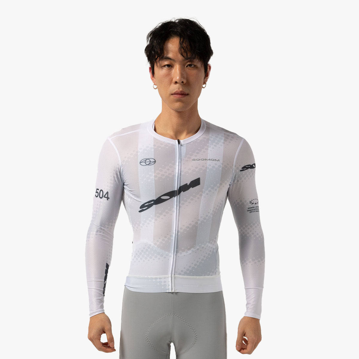 All-Round SOM LS Jersey – Silver White