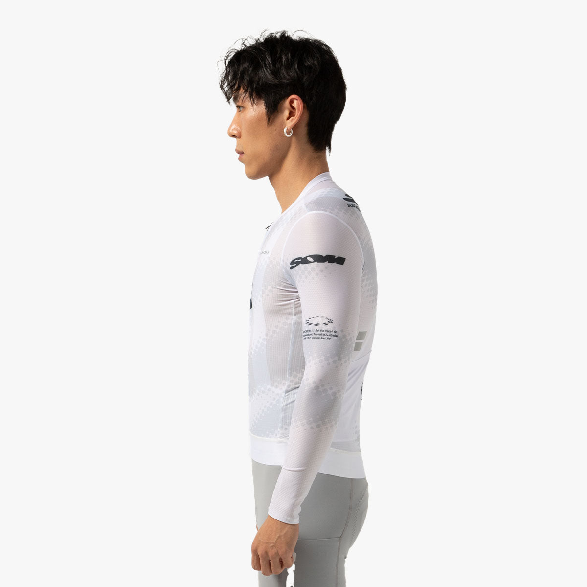 All-Round SOM LS Jersey – Silver White