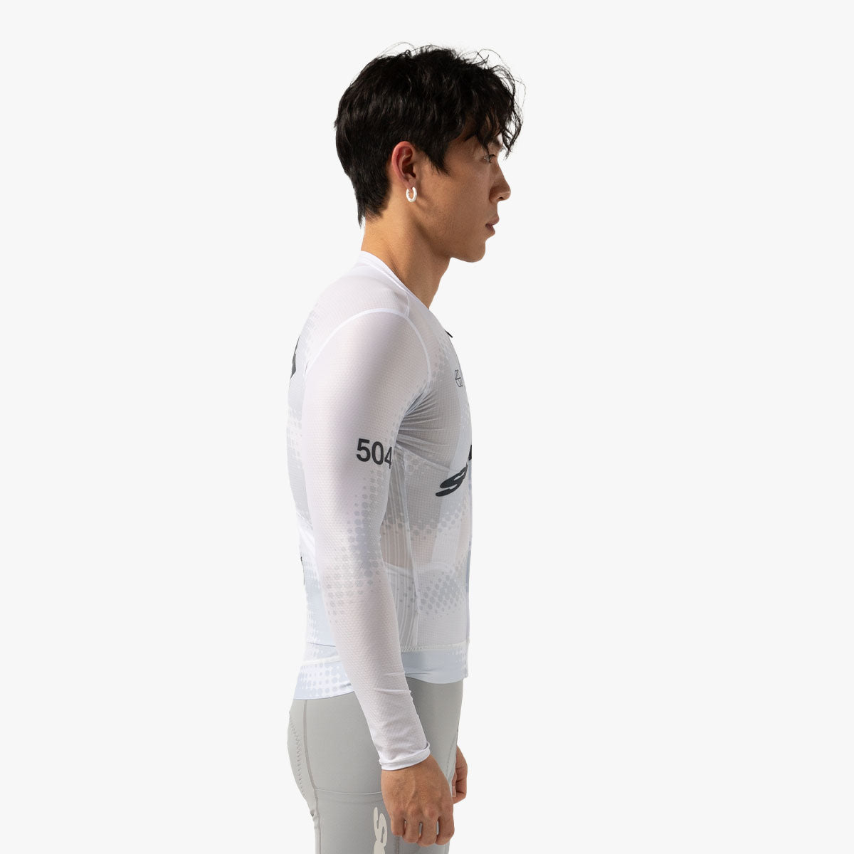 All-Round SOM LS Jersey – Silver White