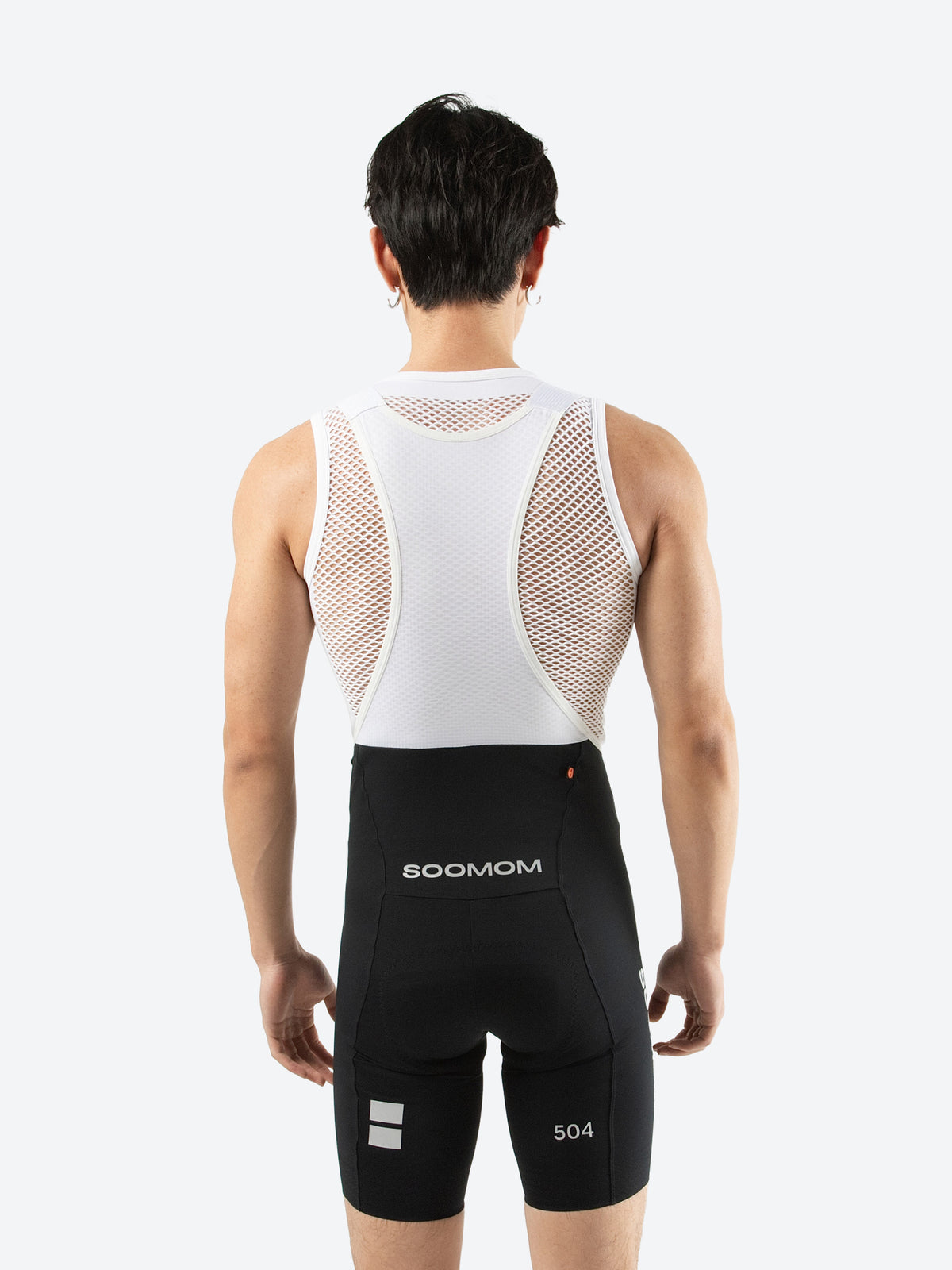 All-Round Accent Bib Shorts - Black