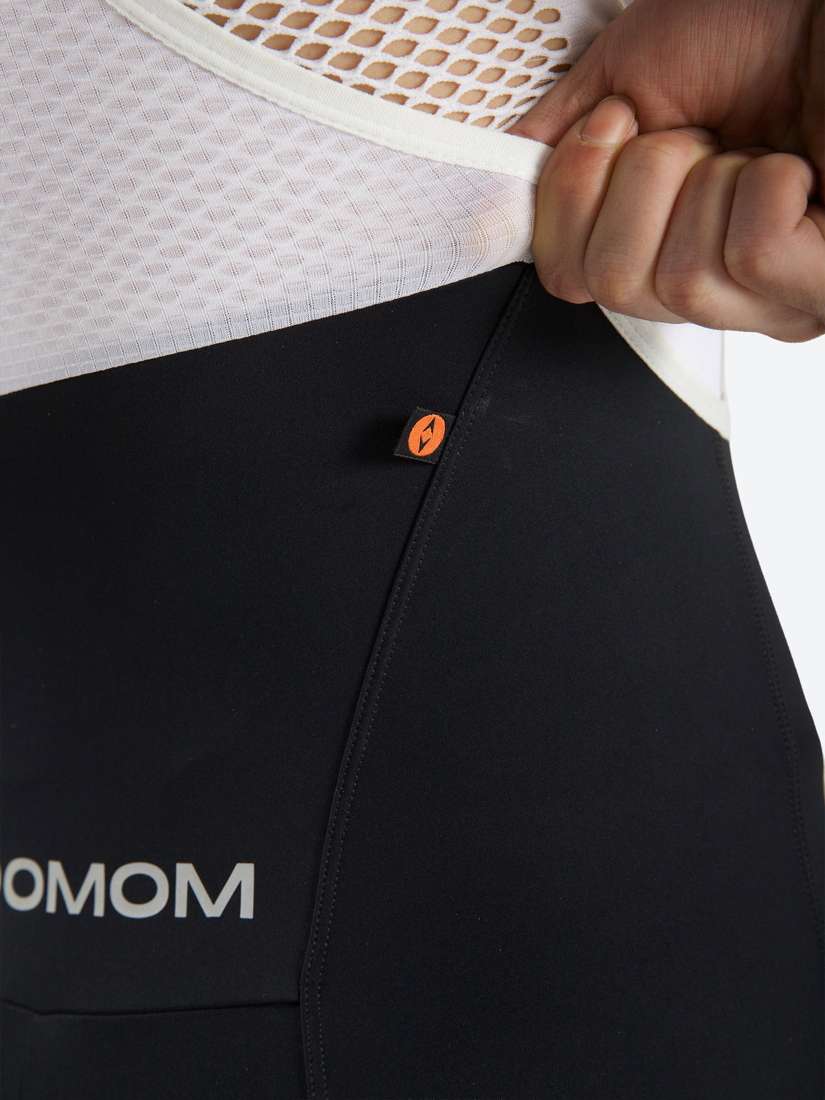 All-Round Accent Bib Shorts - Black