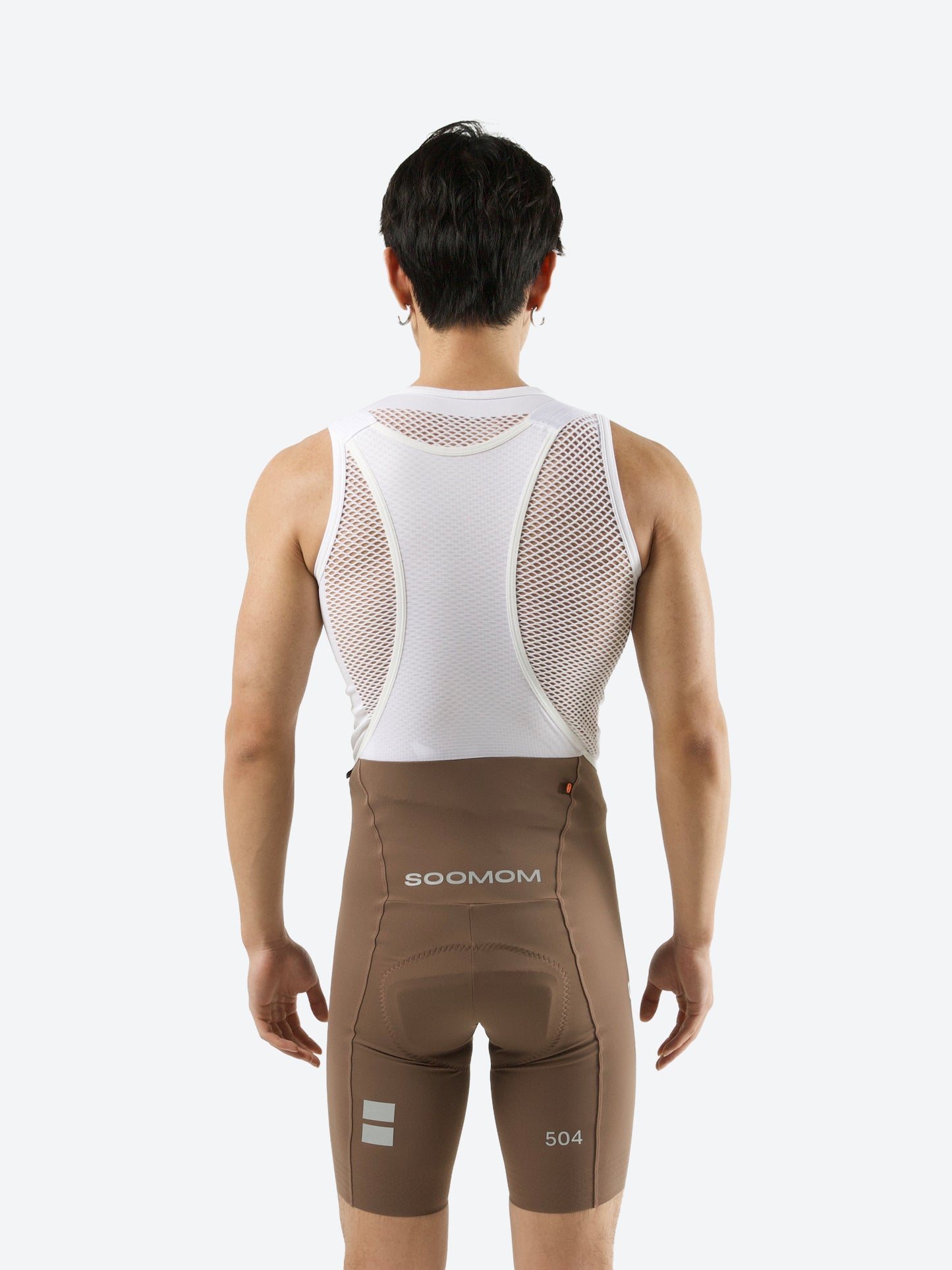 All-Round Accent Bib Shorts - Coffee