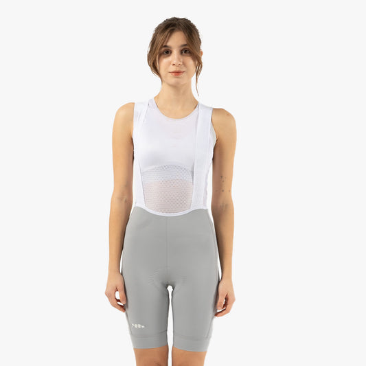 Women’s All-Round SOM Bib Shorts - Soft Grey — alternate view