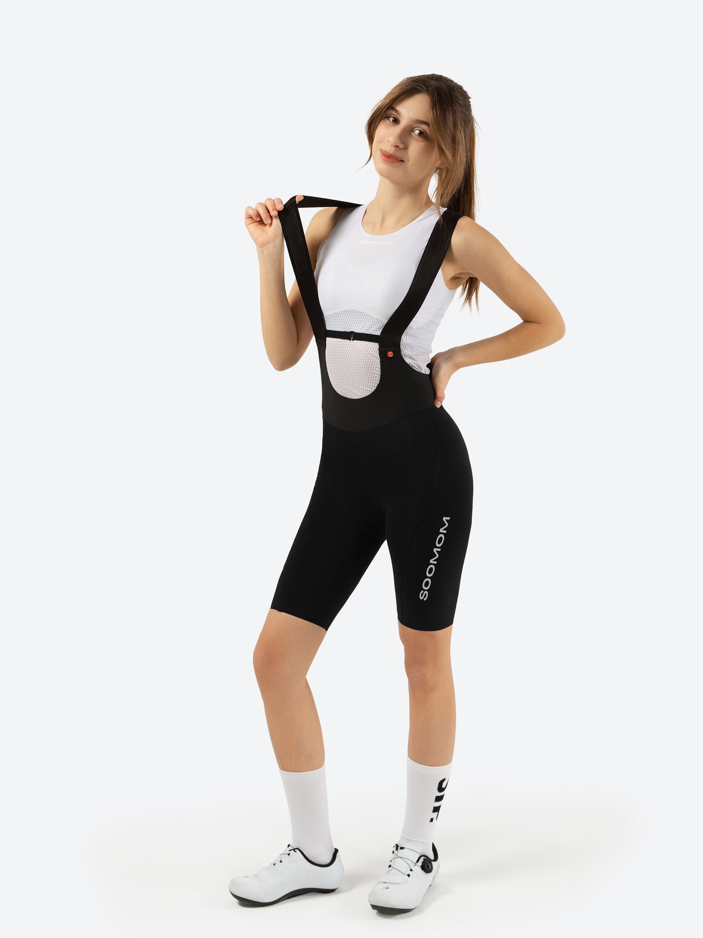 Women’s All-Round Accent Bib Shorts - Black