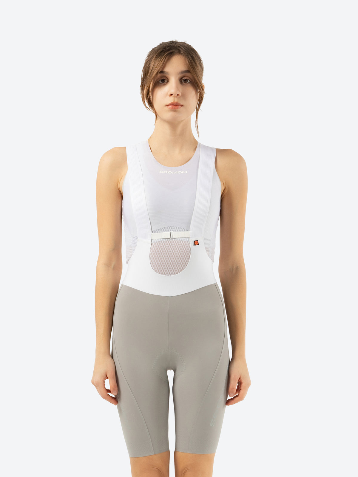 Women’s All-Round Accent Bib Shorts - Soft Grey