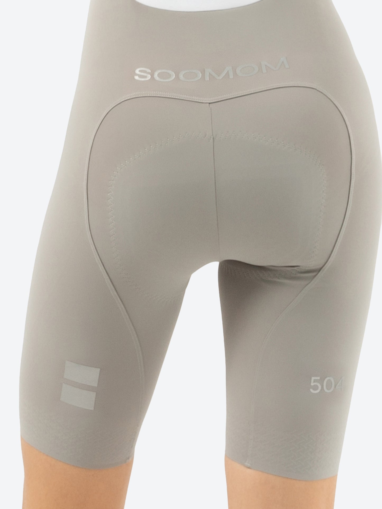 Women’s All-Round Accent Bib Shorts - Soft Grey