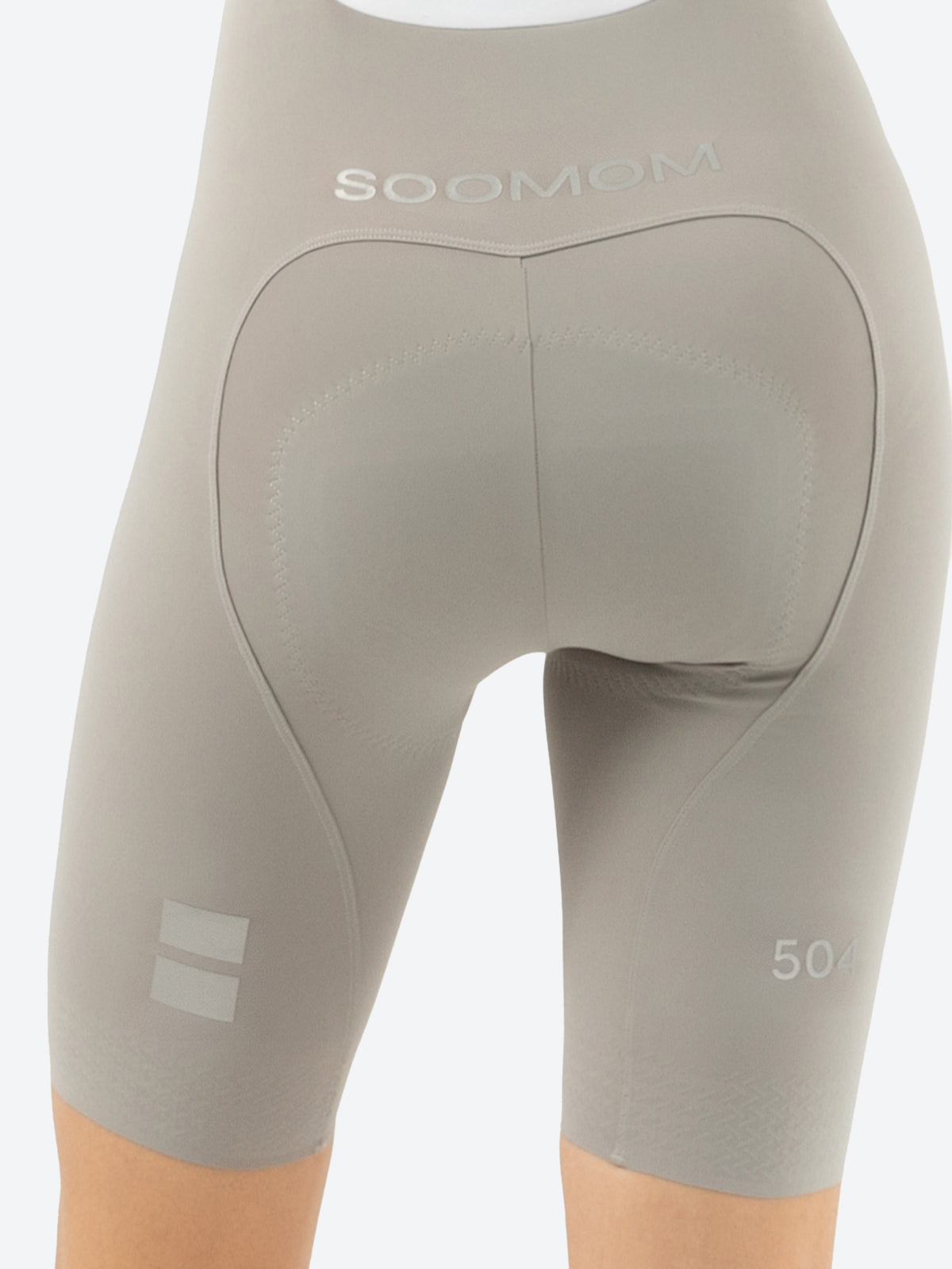 Women’s All-Round Accent Bib Shorts - Soft Grey