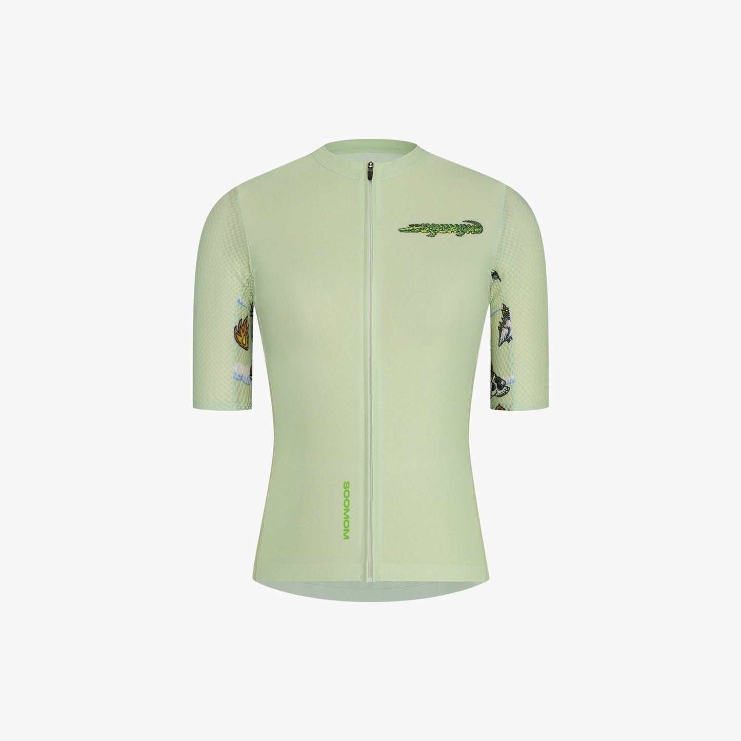 SOOMOM X Mulga Women's Art Series Jersey - Crocodile Inferno