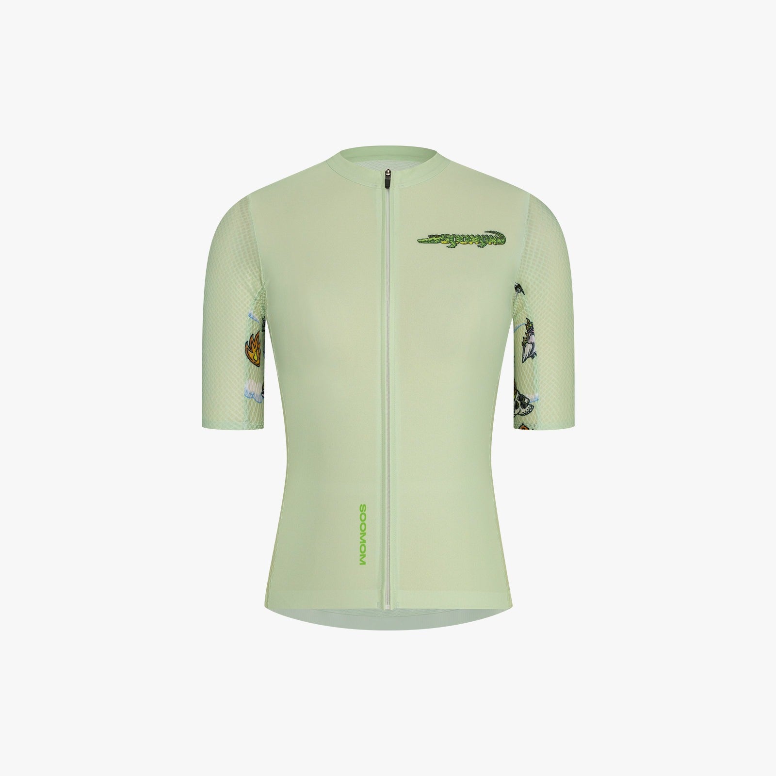 SOOMOM X Mulga Women's Art Series Jersey - Crocodile Inferno