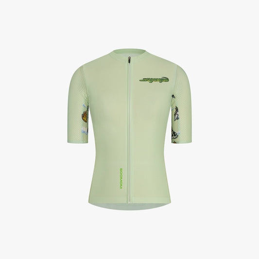 SOOMOM X Mulga Women's Art Series Jersey - Crocodile Inferno