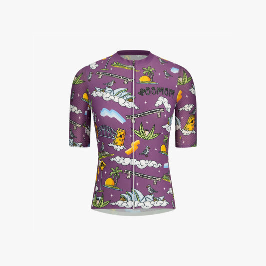 SOOMOM X Mulga Women's Art Series Jersey - Garigal Clash