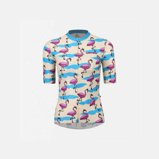 SOOMOM X Mulga Women's Pro Exclusive Jersey - Florence The Flamingo