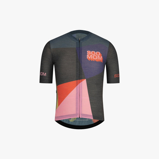 Soomom x Spin Spin Art Series Merino Jersey -  Blocking