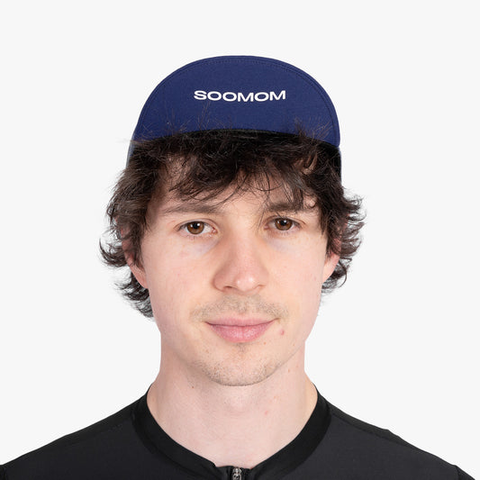 Base Cycling Cap - Navy — alternate view