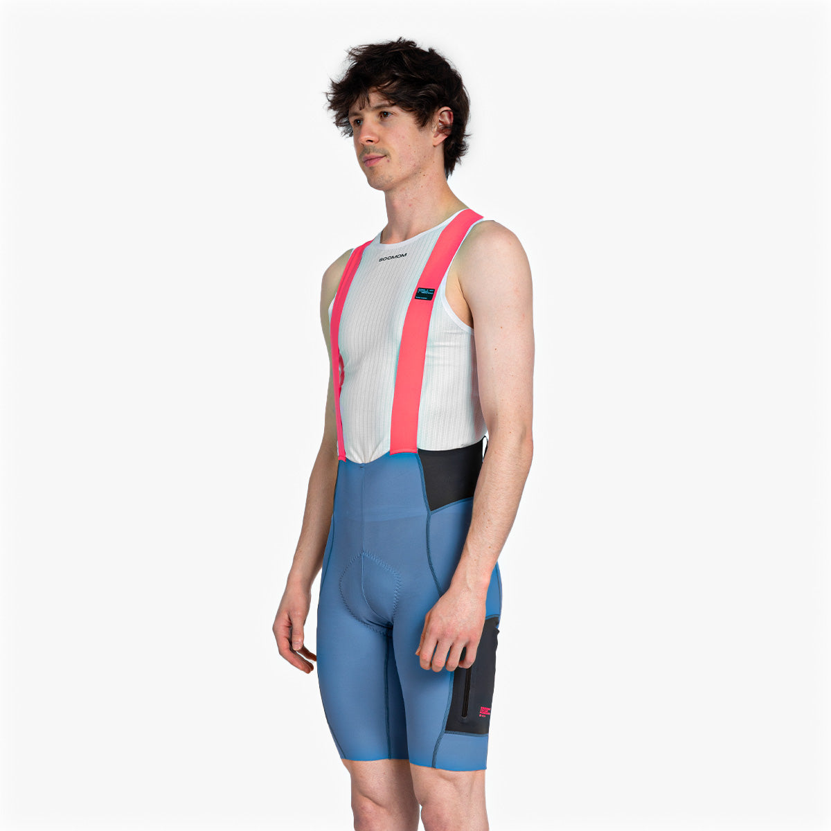 Escape Utility Bib Shorts - Moonblush