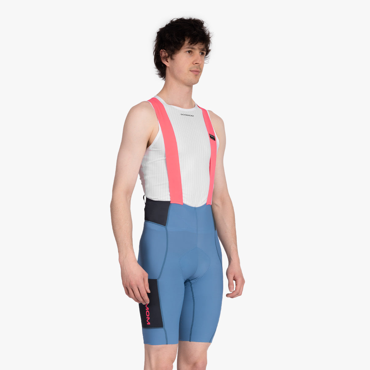 Escape Utility Bib Shorts - Moonblush