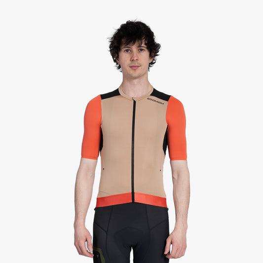 Escape Trailblock Cycling Jersey - Flame — alternate view