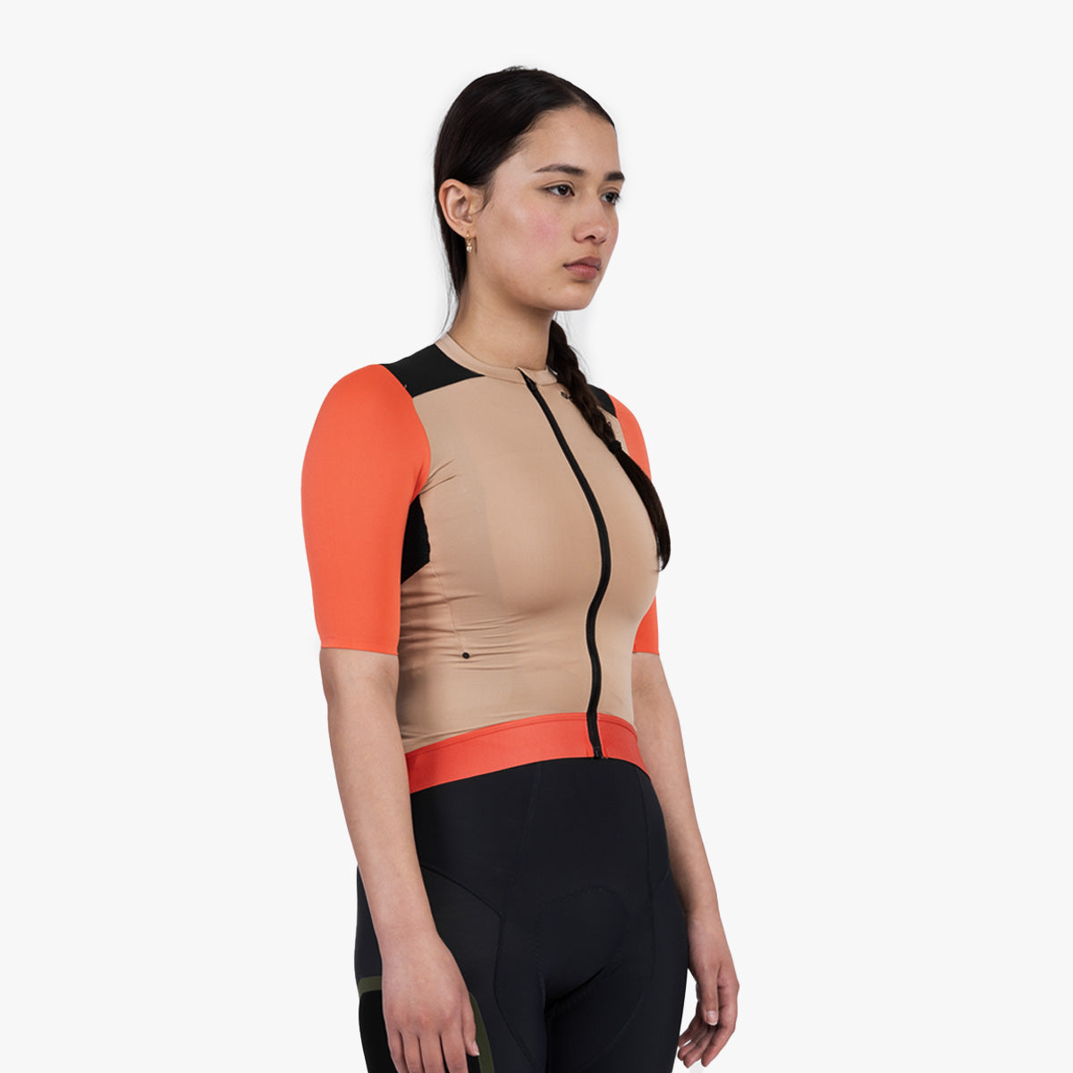 Women's Escape Trailblock Cycling Jersey - Flame