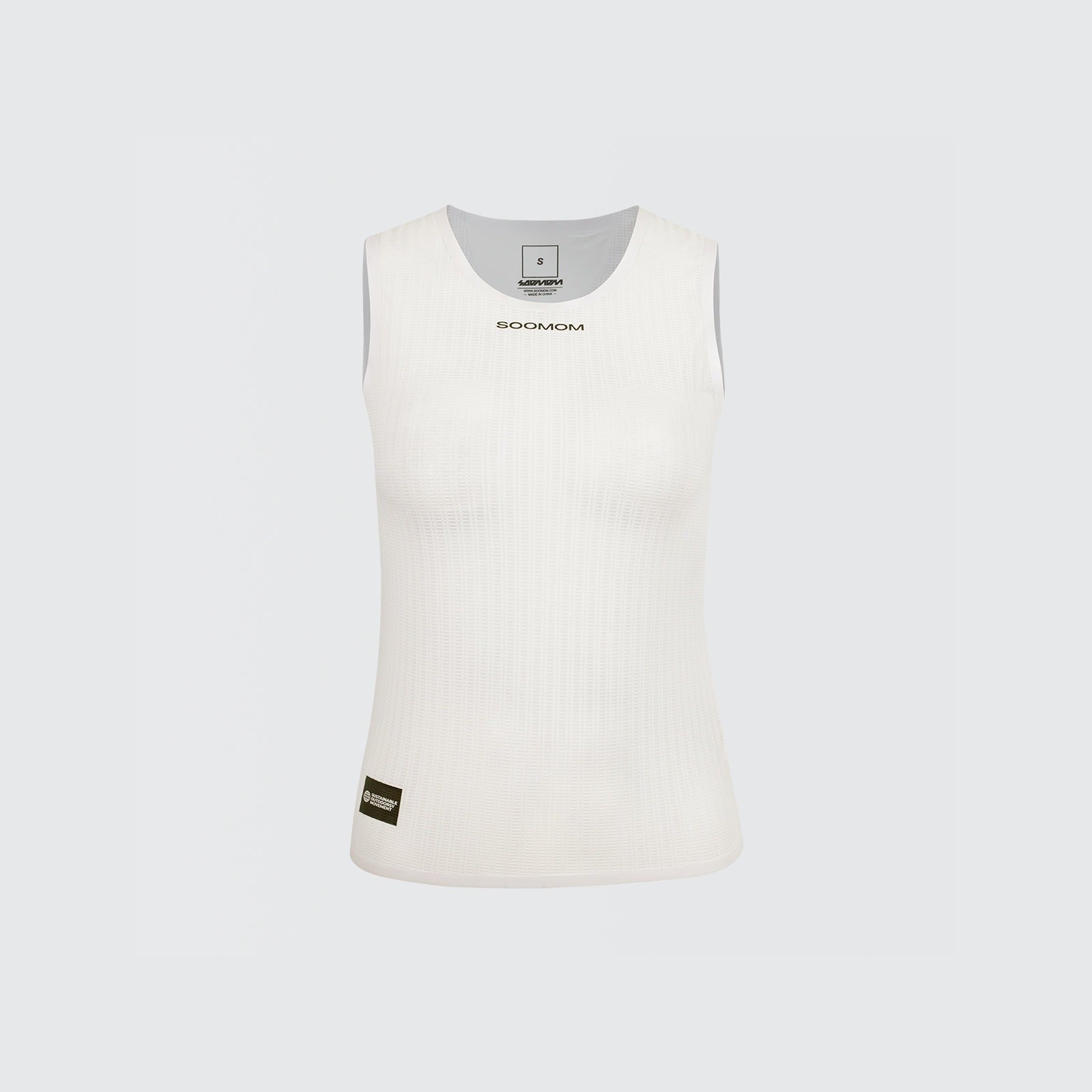 Women's All-Around Lightweight Singlet Base Layer - White