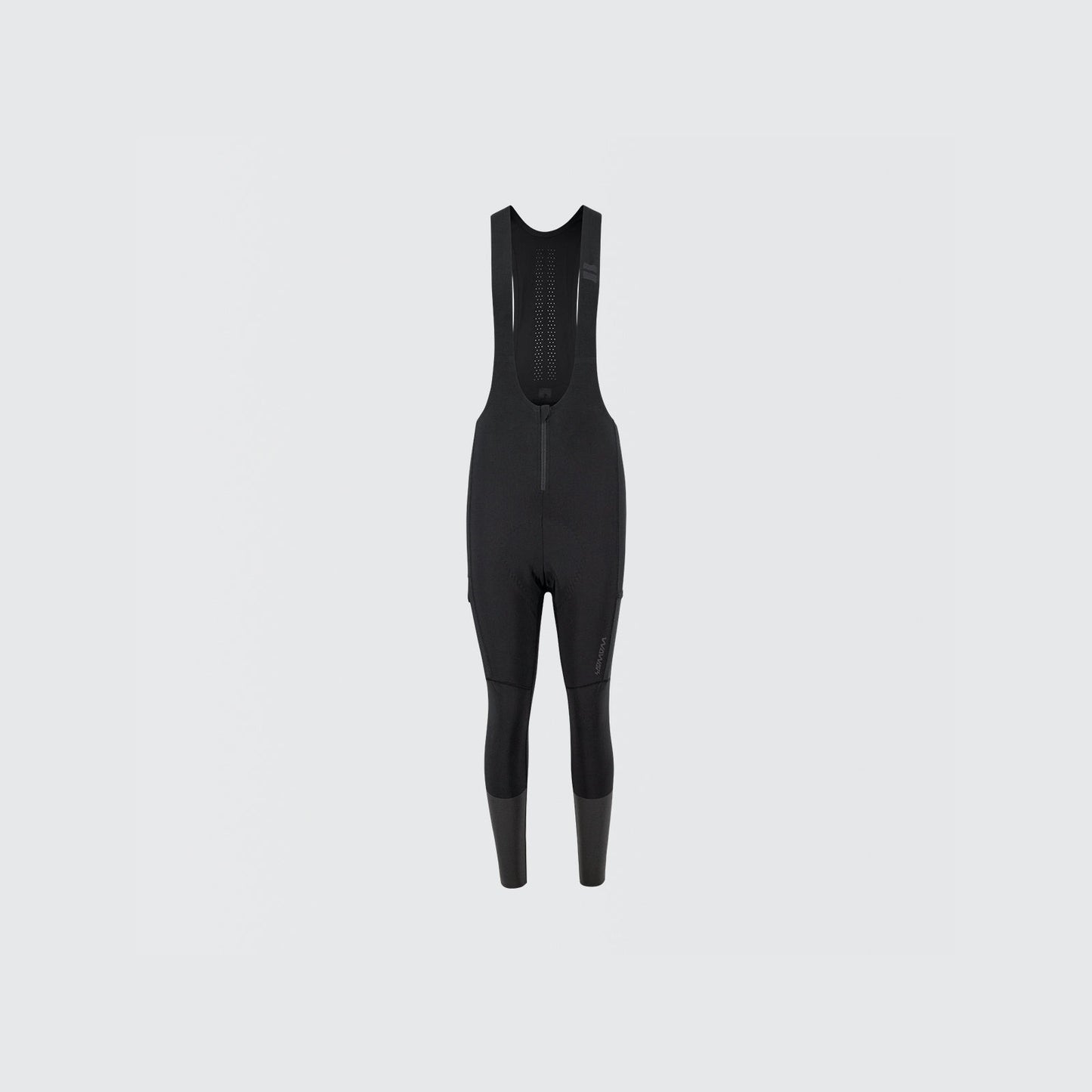 Women's All-Around Windproof Thermal Bib Tights - Black