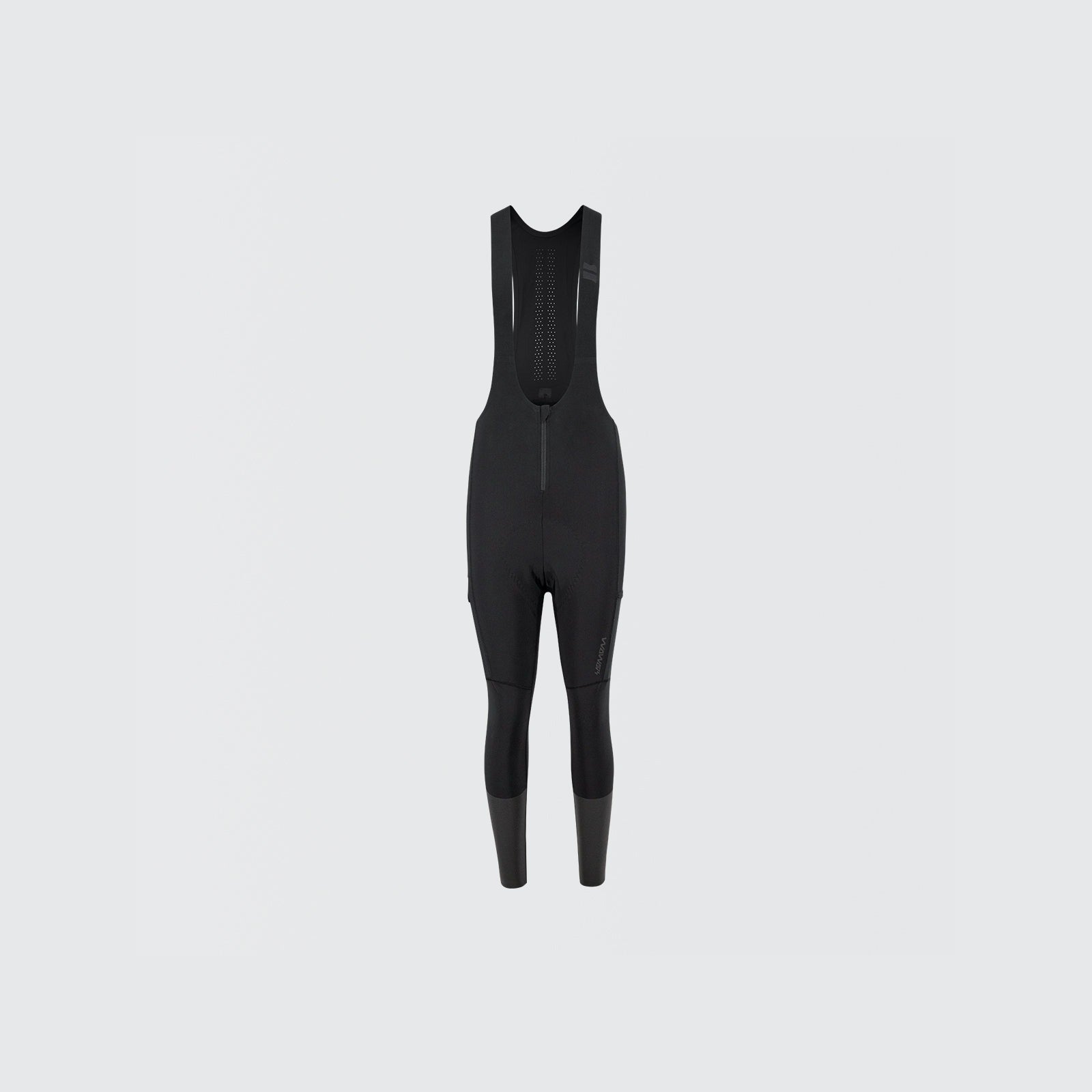 Women's All-Around Windproof Thermal Bib Tights - Black