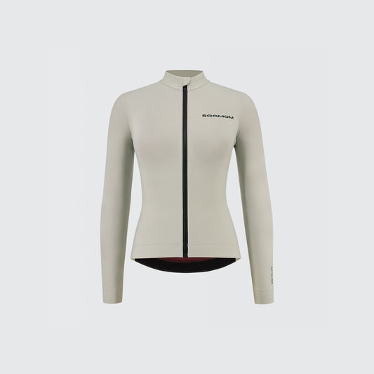 Women's All-Round LS Thermal Jersey - Taupe