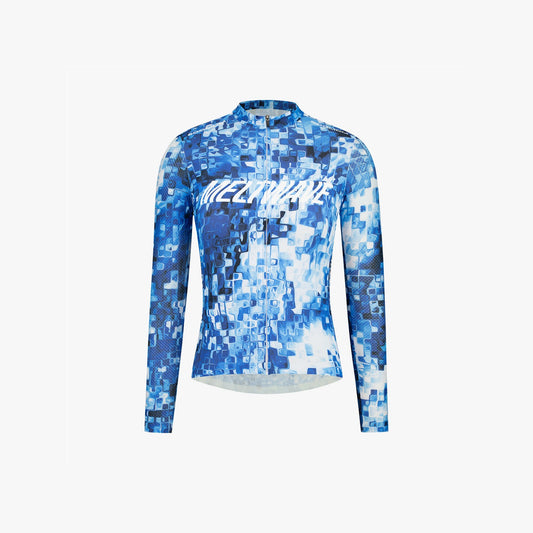 Women's All-Round Meltwave LS Jersey -  Iceberg Blue