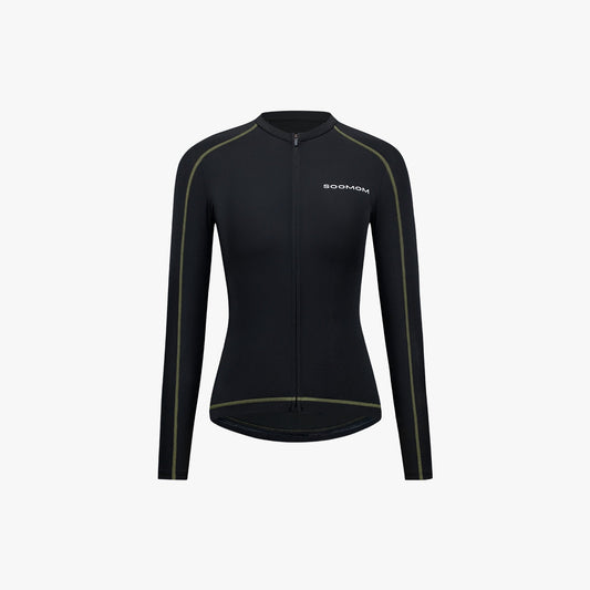 Women's Base LS Jersey - Black