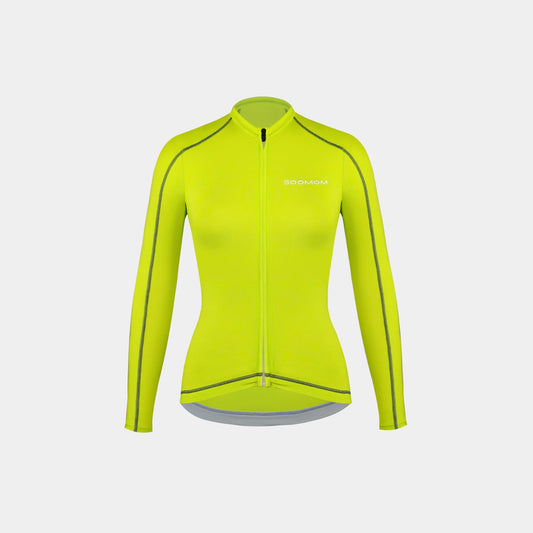 Women's Base LS Jersey - Lime